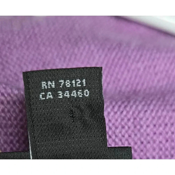 Eileen Fisher 100% Italian merino wool vneck purple pullover sweater PS. - Picture 7 of 8